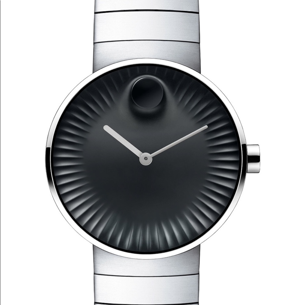 NEW MOVADO Men’s Swiss Edge Stainless Steel Watch